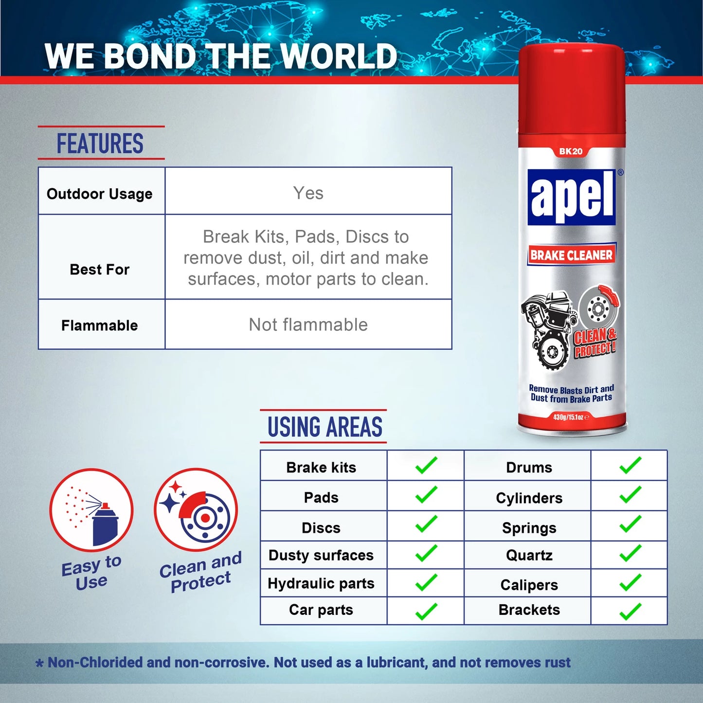 BK20 Brake cleaner