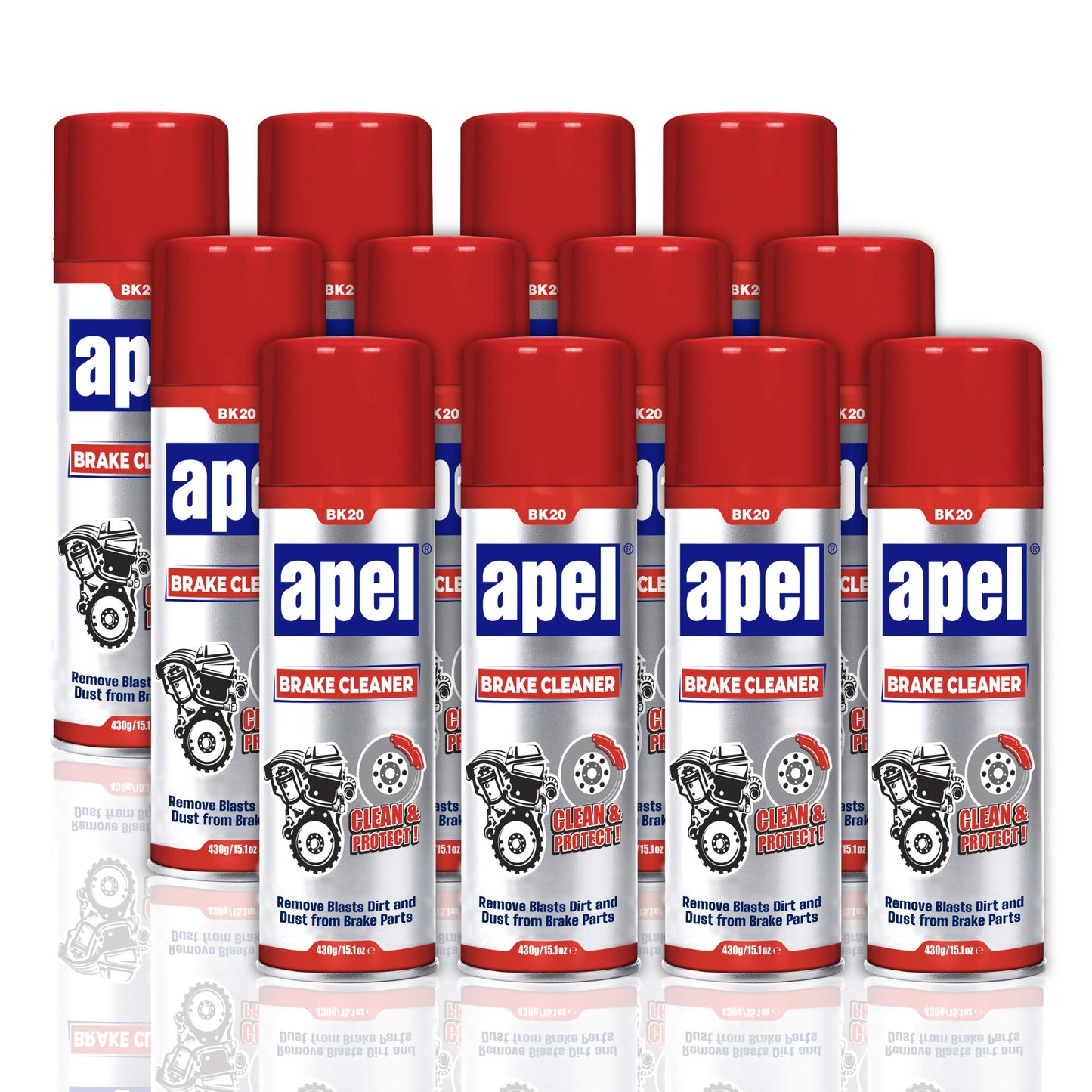 APEL BK20 Brake Parts Cleaner 15.1 fl oz