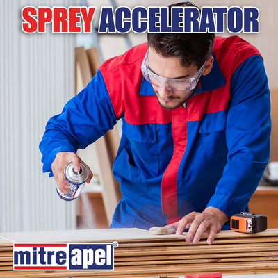 MITREAPEL AC100A Activator Spray 3.3 fl oz Accelerator for CA Super Glues
