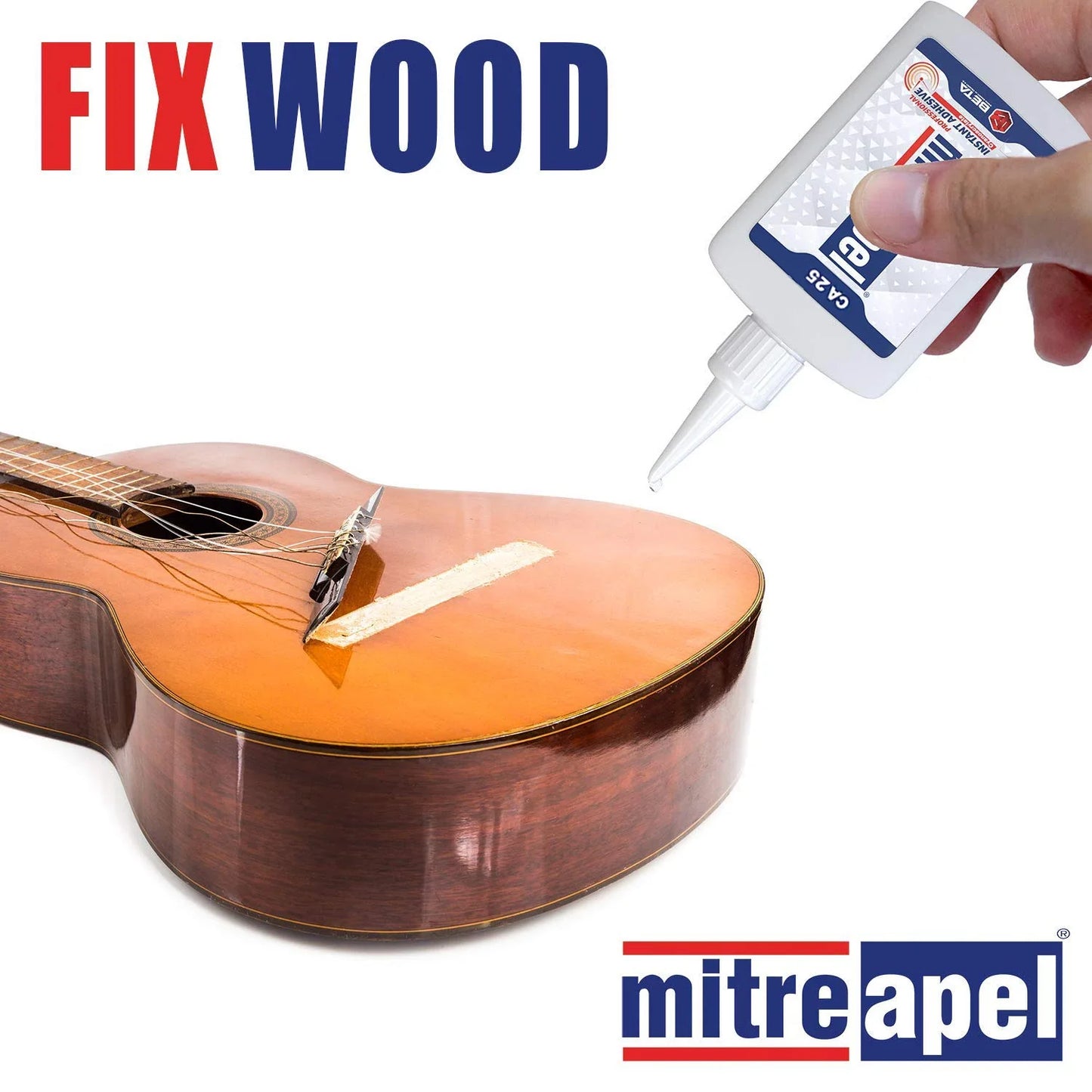 MITREAPEL Super CA Glue with Activator 1.7 oz & 6.7 fl oz - AC200