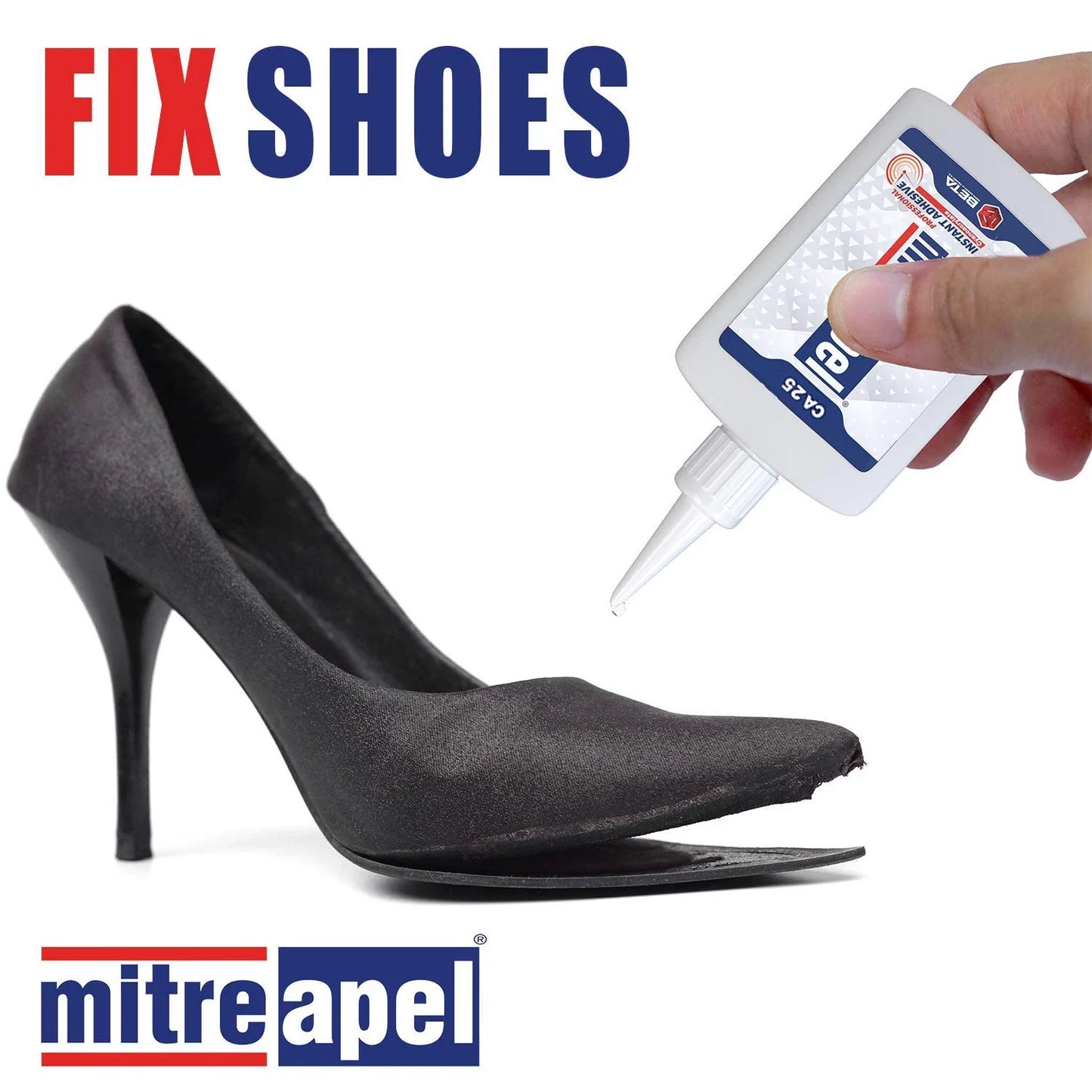 MITREAPEL Super CA Glue with Activator 1.7 oz & 6.7 fl oz - AC200
