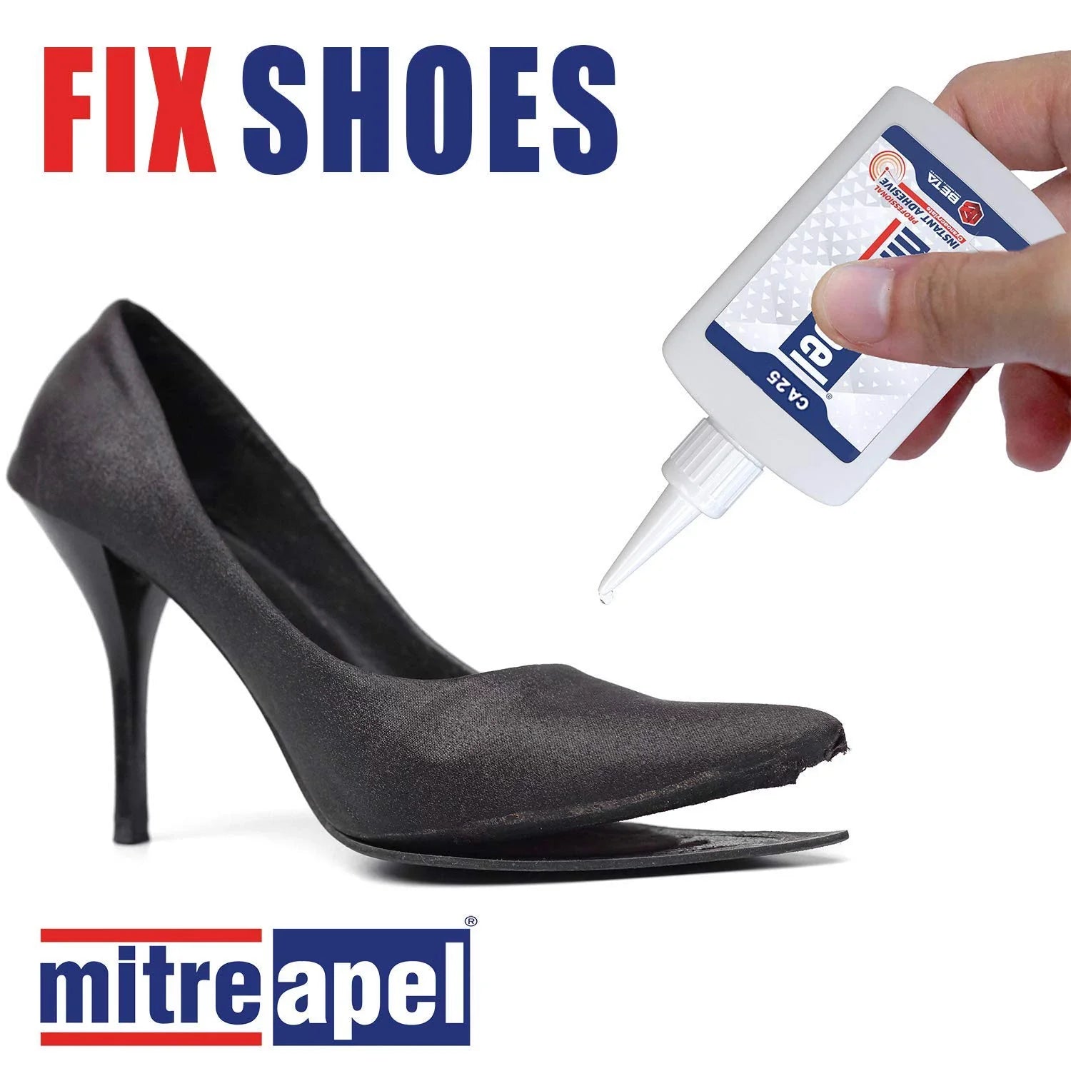 MITREAPEL Super CA Glue with Activator 1.7 oz & 6.7 fl oz - AC200